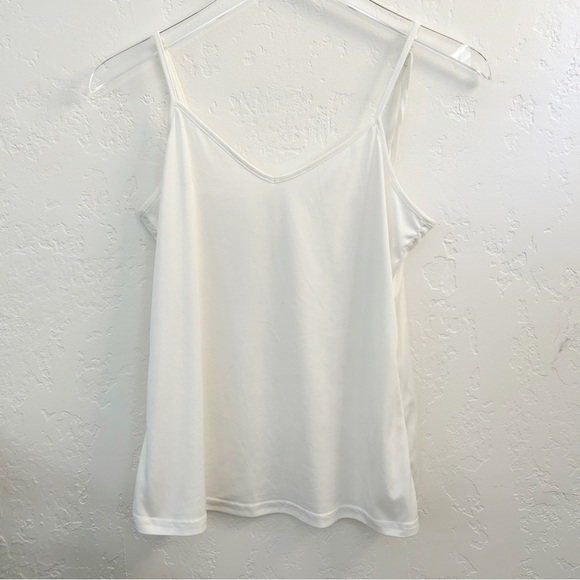 Nordstrom DR2 Women’s White Swiss Dot Blouse Top Size M - Picture 8 of 9